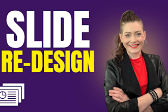 redesign one training slide into a modern, engaging design