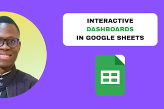 create interactive dashboards in google sheets