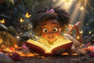 illustrate 3d children story book illustration children story book illustration