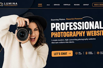 build squarespace personal portfolio website photography website online booking