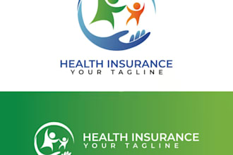 design a professional health insurance logo