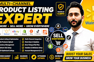 bulk upload products via flat file amazon, walmart, ebay and shopify integration