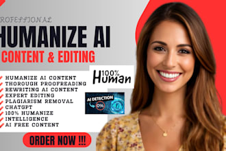 copy edit proofread and edit ai content check plagiarism humanize ai content