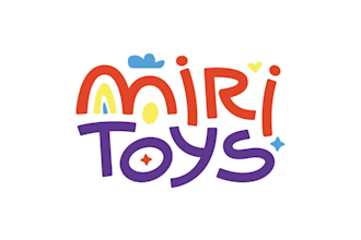 design a playful and fun kids toy store logo