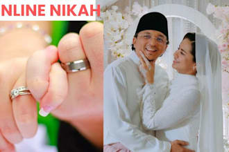 conduct islamic nikah online with wali, wakeel and certificate