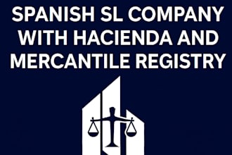 incorporate your spanish sl company with hacienda and mercantile registry