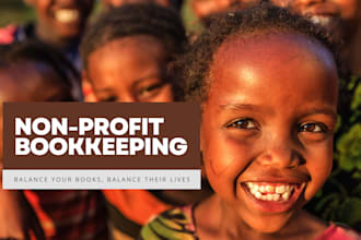 do nonprofit bookkeeping  in quickbooks and xero