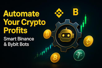 build binance bot bybit bot correlation bot pairs trading grid bot binance API