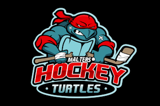 design high quality amateur hockey team logo