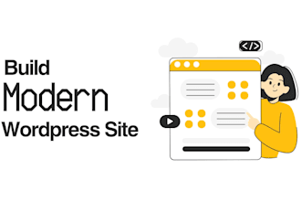 design and develop a professional wordpress website or blog