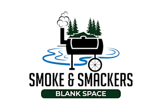 design a professional custom smoke logo