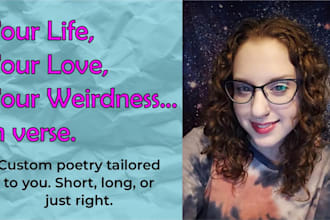 write you a silly or heartfelt poem
