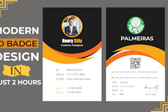 design id card, student card, and identity card, in just 2 hour