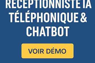 créer votre agent ia vocal téléphonique et chatbot site, réseaux sociaux