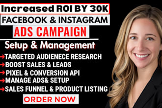 setup shopify facebook ads campaign instagram ads fb advertising and meta ads