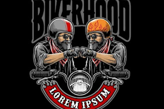 design professional motorcycle or bike logo