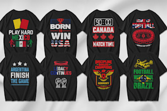 do fifa world cup 2026 tshirt design for football fans