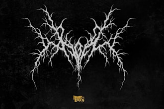 design a punk thrash crossover logo