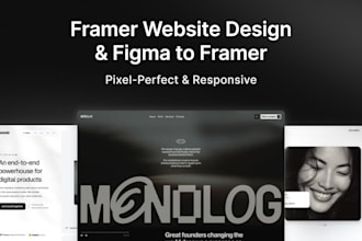 do framer website and figma to framer