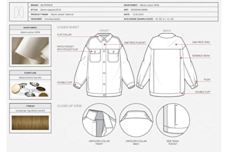 design hat, cap, headwear, handbag and fashion tech packs with flat sketches