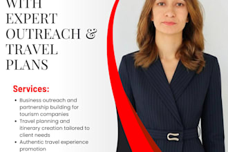 do business outreach and travel plans
