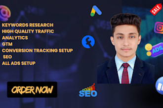 setup and manage high converting google ads PPC campaign search display pmax