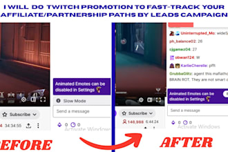 do twitch promotion to fast track your affiliate and partnership paths