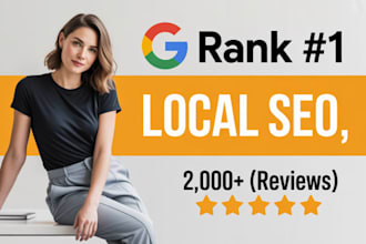 do monthly local SEO services to rank website on google