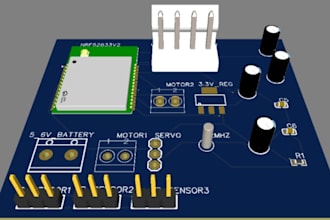 design schematics and pcb layout in proteus, kicad, easyeda, multisim