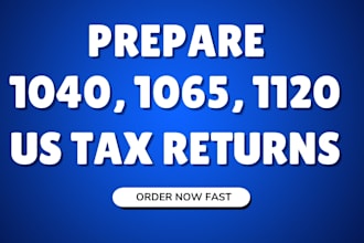 prepare federal and state tax returns professionally