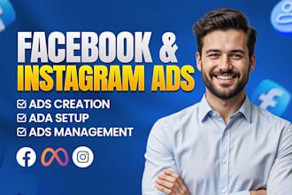 create facebook ads, meta ads and instagram ads campaigns