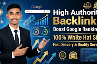 do high da manual SEO backlinks with a detailed report