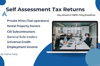prepare and file your UK self assessment tax return online