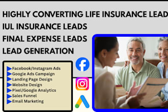 generate quality life insurance leads iul insurance leads health insurance leads