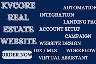 redesign wordpress real estate website kvcore website idx mls lofty CRM website