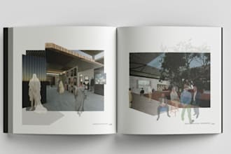design creative layouts portfolios and books indesign