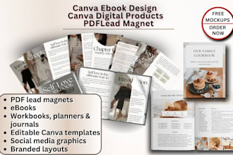 design canva templates canva design PDF lead magnet canva workbook template
