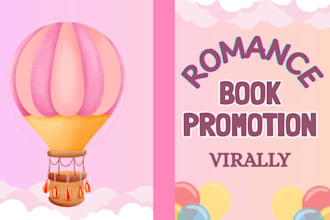 amazon romance book promotion, viral kindle ebook marketing