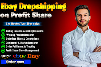 upload and optimize ebay product listings for drop shipping