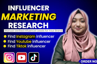 do influencer research to find the best micro influencers