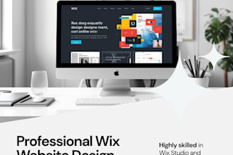 be your wix website expert, wix website design or redesign, wix studio, wix velo