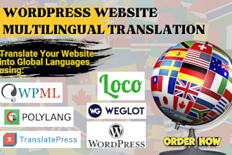 install, configure, translate your wordpress with translatepress wpml gtranslate