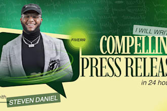 write a compelling press release