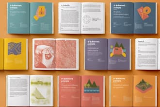 design professional manuals, handbooks, booklets, and editable guides