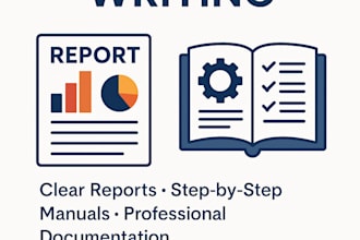 create step by step technical manuals and executive business reports