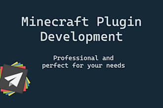 develop a minecraft paper plugin making your ideas come true