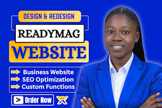 readymag website, landing page, tilda, readymag and typedream website design
