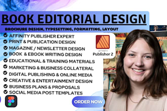 design book editorial magazine cover ads newspaper brochure business collateral
