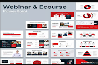 do marketing presentation, webinar presentation, custom powerpoint, pitch deck