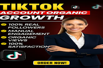 promote and grow your tiktok account follower organically tik tok promotion